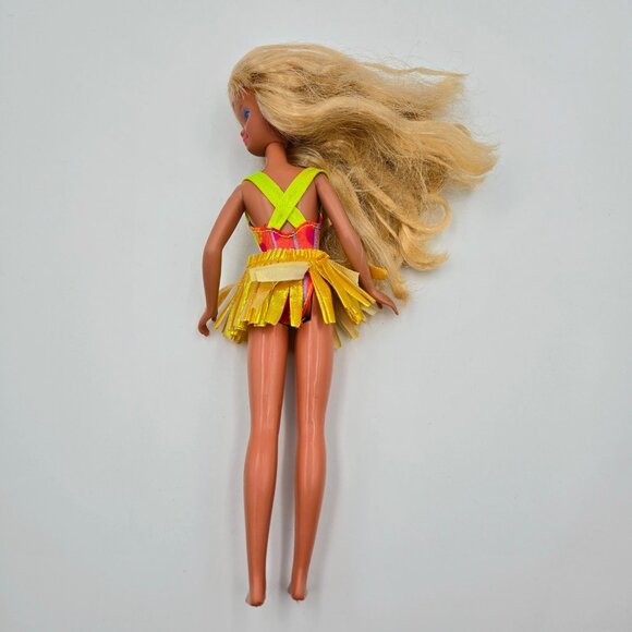Hawaiian Fun Skipper Doll 1990 Original Swimsuit And Skirt Mattel 5942 Read - Picture 16 of 16